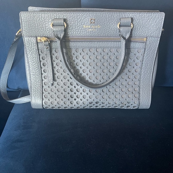 kate spade Handbags - Gray Kate Spade satchel